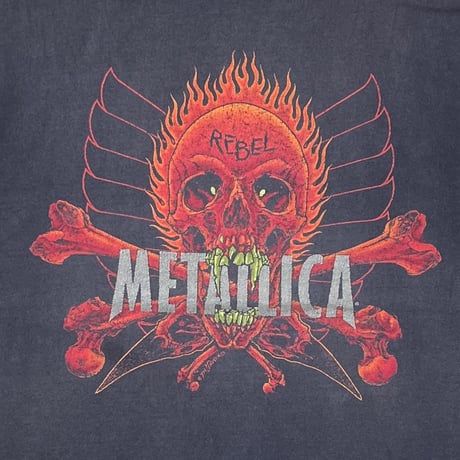 METALLICA PUSHEAD YING YANG LABEL SKULL GIANT LARGE 6730