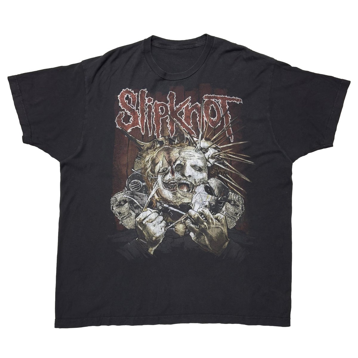 flagstuff slipknot tシャツ　SHAVE THE MASK M SLIPKNOT SHAVE THE MASK FITS スリップノット 古着 - メルカリ