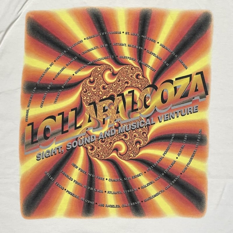 LOLLAPALOOZA 1995 WHITE XL 6974 | greatLAnd OSAKA