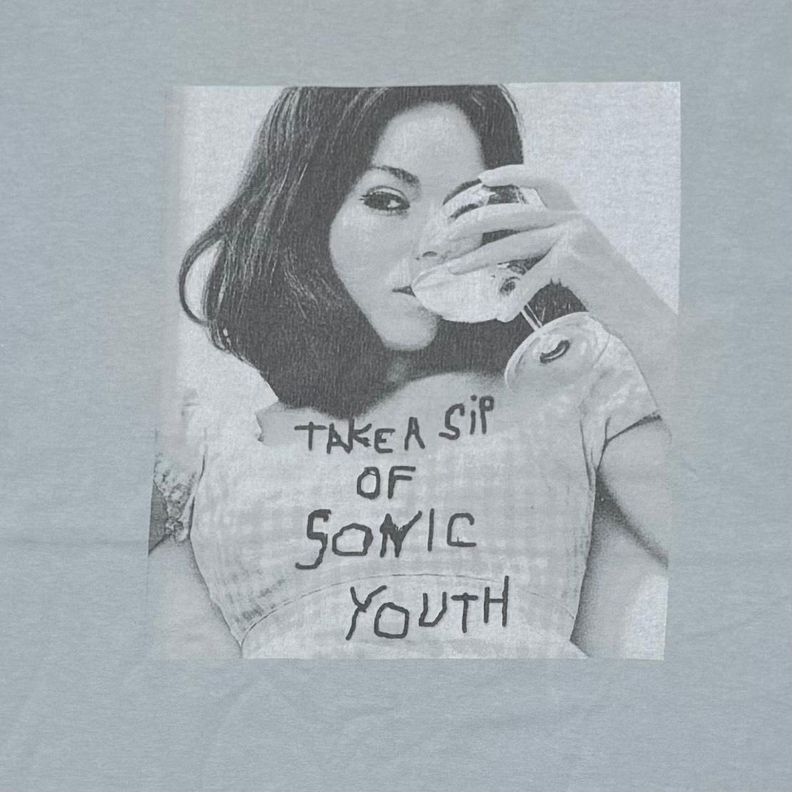 SONIC YOUTH バンドTシャツ XL TAKE A SIP OF SONIC YOUTH バンドTシャツ XL TAKE A SIP OF Sonic Youth 「ソニック
