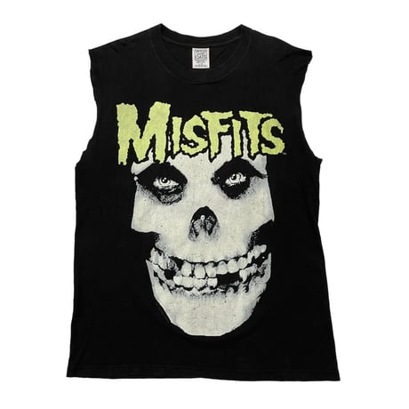 MISFITS 1995 GLOW IN THE DARK SKULL DOUBLE SIDE WILD OATS LARGE 0673
