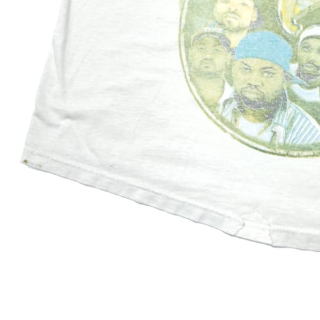 RAGE AGAINST THE MACHINE x WU-TANG CLAN 1997 TOUR WHITE FRUIT OF THE LOOM XL 8370