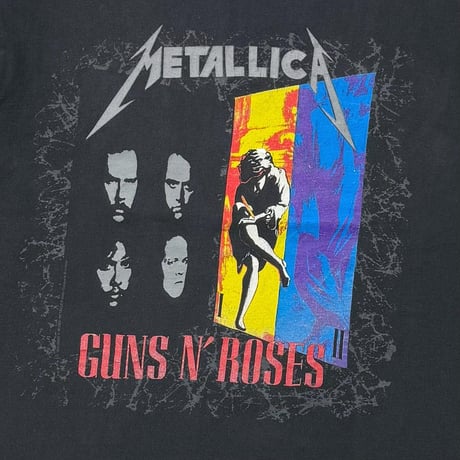 GUNS N' ROSES METALLICA 1992 FAITH NO MORE BROCKUM LARGE 5093