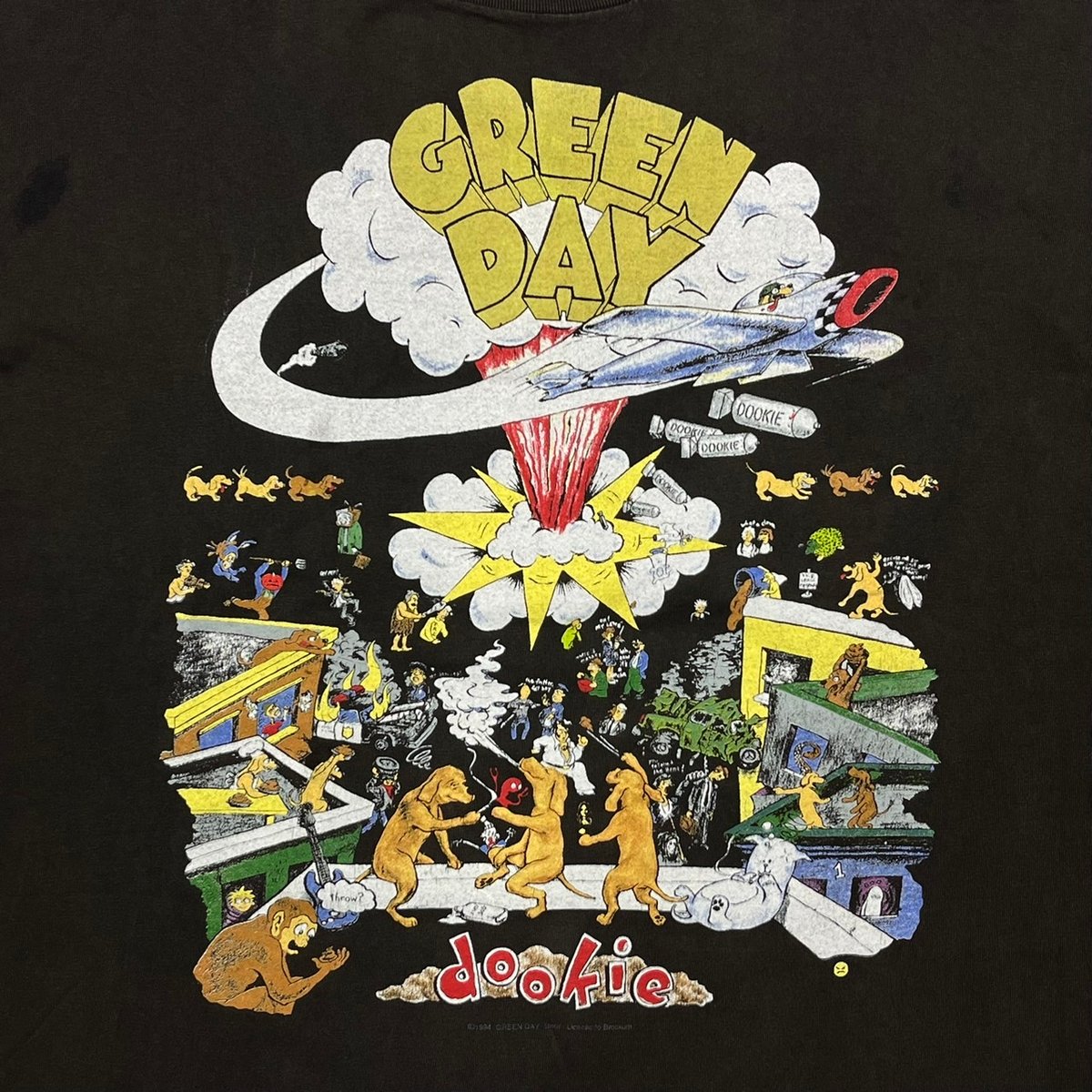 GREEN DAY DOOKIE 1994 BROCKUM XL 3547 | greatLA