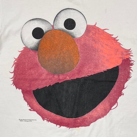 SESAME STREET ELMO HUGE FACE WHITE TULTEX LARGE 4689