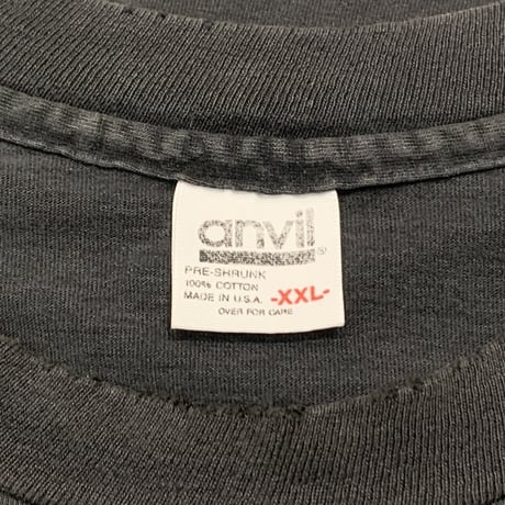 LORD'S GYM 1990 BENCH PRESS THE SIN OF THE WORLD TEE ANVIL XXL 3912 311