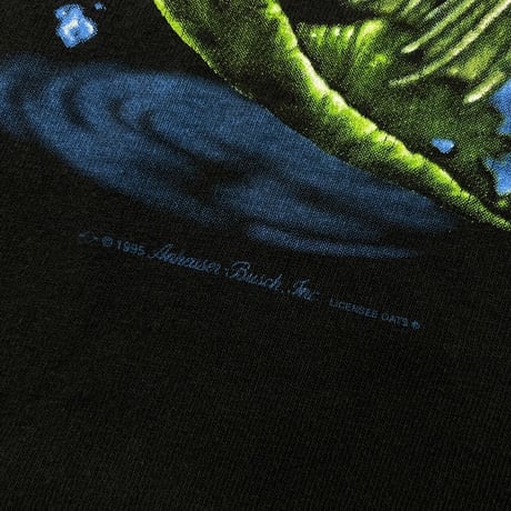 Budweiser 1995 JUMPING FROG TOUCH OF GOLD LARGE 0359