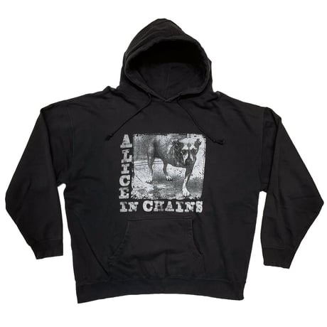 ALICE IN CHAINS HOODED SWEATSHIRT BLACK XXL 2222