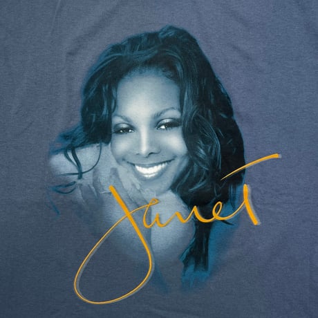 JANET JACKSON ALL FOR YOU TOUR BLUE SLATE giant XL 2096