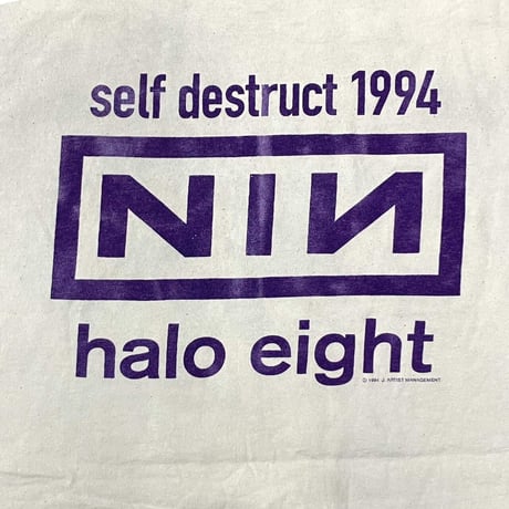 NINE INCH NAILS THE DOWNWARD SPIRAL SELF DESTRUCT 1994 NATURAL XL 1709