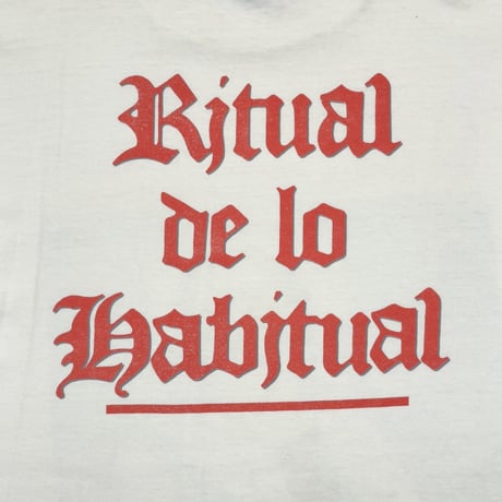 JANE'S ADDICTION RITUAL DE HABITUAL WHITE GIANT LARGE 1855