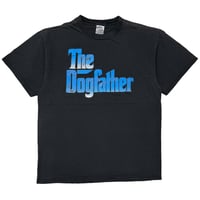 OLD&VINTAGE THE DOG FATHER BLUE TEXT DELTA LARGE 2821