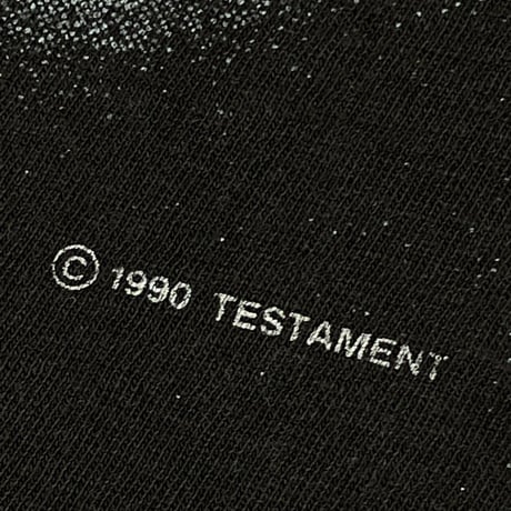 TESTAMENT 1990 TOUR TEE BROCKUM XL 7749