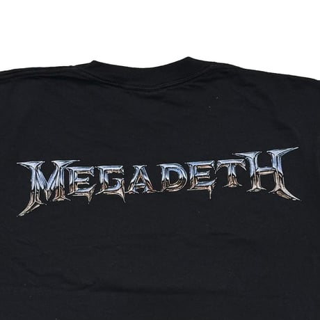 MEGADETH 1994 FLAMING SKULL BROCKUM LARGE 5161