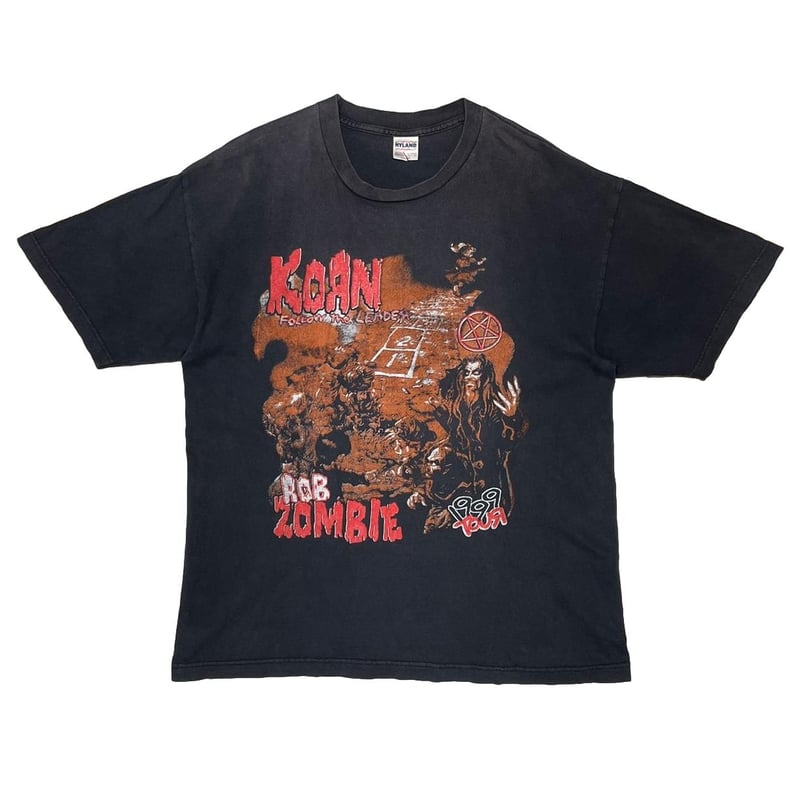 KORN x ROB ZOMBIE 1999 TOUR BOOTLEG HYLAND XL 0 KORN x ROB ZOMBIE 1999 TOUR BOOTLEG HYLAND XL 0
