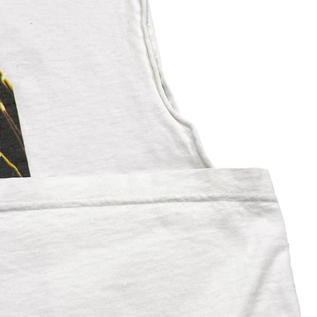 PEARL JAM 1993 Threadworm SLEEVELESS WHITE EURO FITS XL 6306