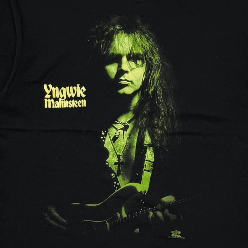 Yngwie Malmsteen FOREVER ONE Tシャツ　Large YNGWIE MALMSTEEN FOREVER ONE HANES LARGE 4323 |