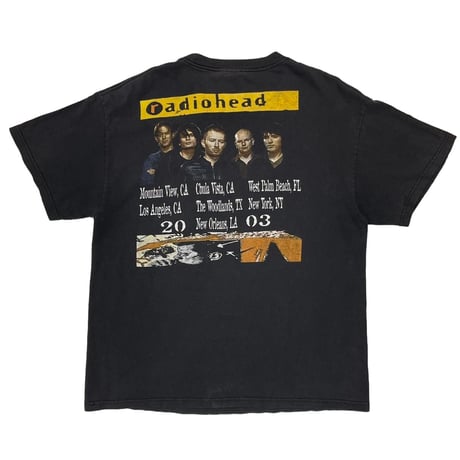 RADIOHEAD 2003 TOUR TENNESSEE RIVER LARGE 0328