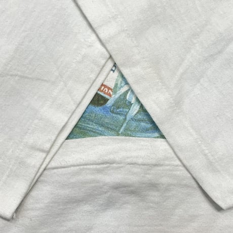 Budweiser STEVEN JORDAN GALLERY WHITE HANES LARGE 0392