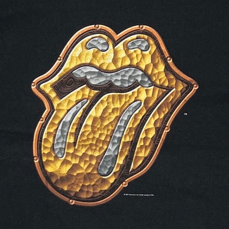 THE ROLLING STONES BRDIGE TO BABYLON METAL TONGUE ANVIL LARGE 2792