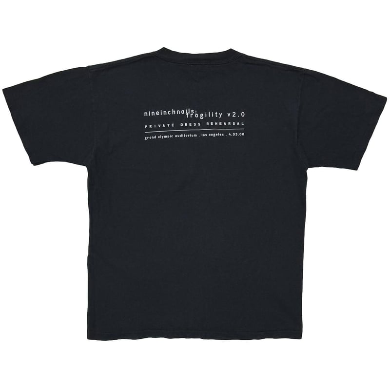 NINE INCH NAILS BOX LOGO FRAGILITY ALL SPORT LA