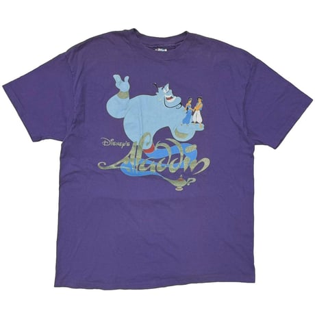 DISNEY VINTAGE ALADDIN PURPLE HANES XL 2677