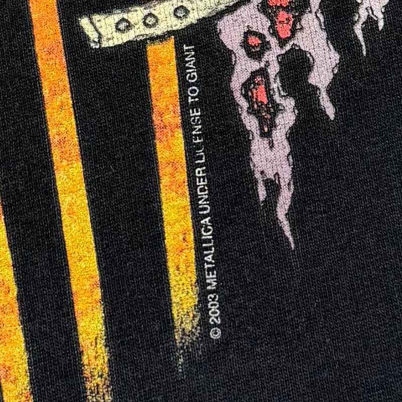 METALLICA SUMMER SANITARIUM 2003 M&O XL 4603 |