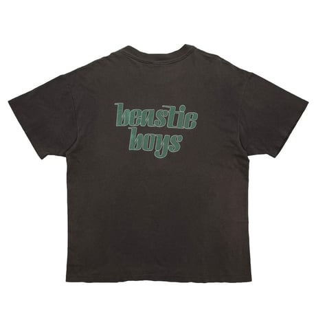 BEASTIE BOYS PORTRAIT BACK GREEN LOGO HANES XL 4515