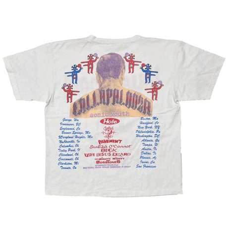 LOLLAPALOOZA 95' FESTIVAL WHITE FITS XL 1168