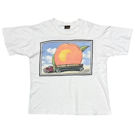 THE ALLMAN BROTHERS BAND 1995 EAT A PEACH FOR PEACE WHITE LARGE 1753