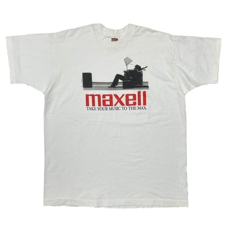 MAXELL TAKE YOUR MUSIC TO THE MAX FRUIT OF THE LOOM XL 0789