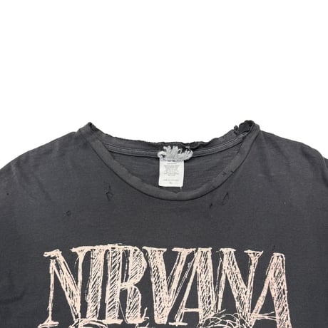 NIRVANA MEMBER ILLUST BLACK XL 4290