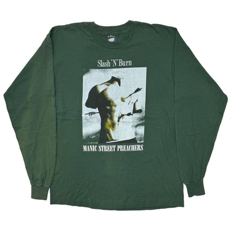 MANIC STREET SLASH N' BURN LS GREEN SCREEN STARS XL 2408