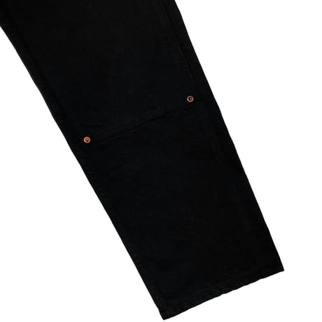greatLAnd ORIGINAL NO MAN CARPENTER DOUBLE KNEE PANT BLACK