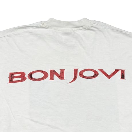 BON JOVI SUPERMAN TATTOO WHITE SCREEN STARES XL 7272