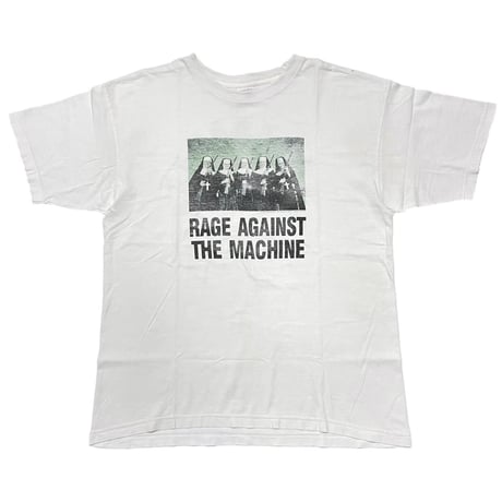 RAGE AGAINST THE MACHINE 1997 NUNS & GUNS WHITE MURINA XL 1208