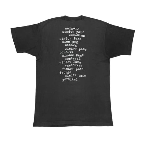 PEARL JAM WINDOW PANE TEE FRUIT OF THE LOOM XL 8353