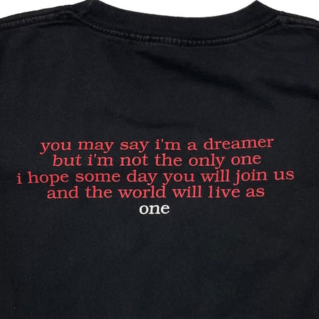 JOHN LENNON IMAGINE you may say i'm a dreamer... one FITS XL 1682