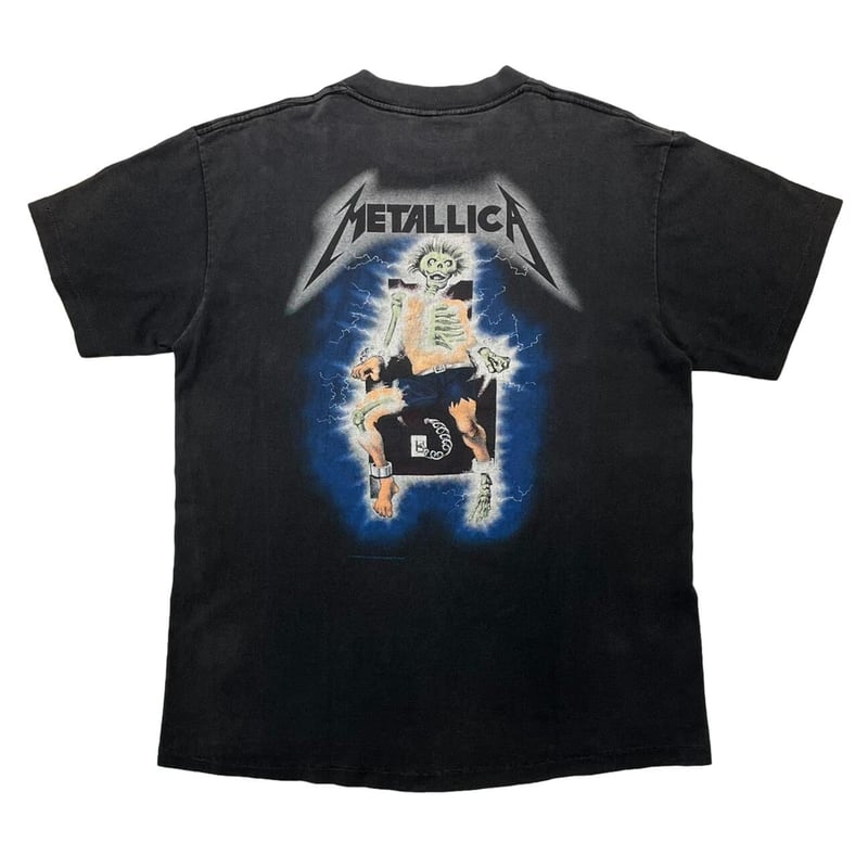 METALLICA RIDE THE LIGHTNING TEE GIANT TAG LARG