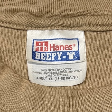 maxell THE MEDIA MATTERS LIGHT BROWN Hanes XL 6914