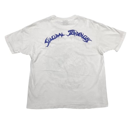 SUICIDAL TENDENCIES 1993 VENICE WHITE GIANT XL 4833