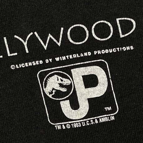 JURASSIC PARK 1993 UNIVERSAL STUDIOS HOLLYWOOD XL 6177