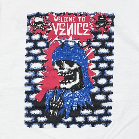SUICIDAL TENDENCIES WELCOME TO BENICE WHITE FRUIT OF THE LOOM LARGE 4909