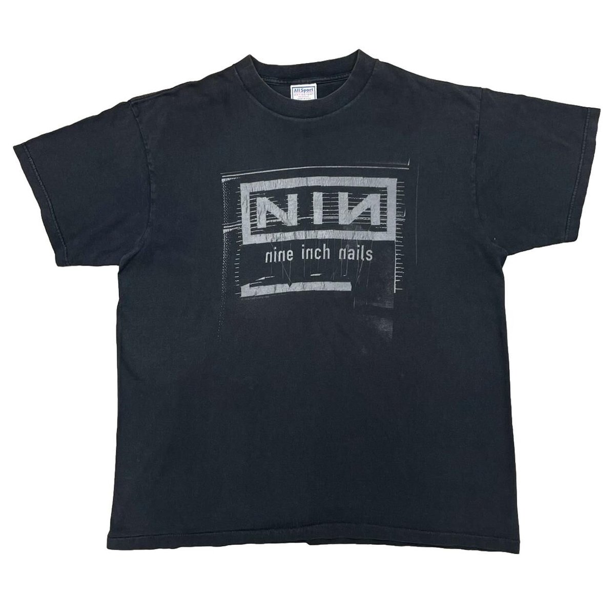NINE INCH NAILS 1998 BOX LOGO ALL SPORT XL 1895