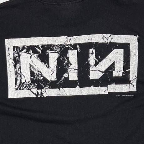 NINE INCH NAILS LOCAL CREW CRACKS BOX LOGO BLACK XL 2521