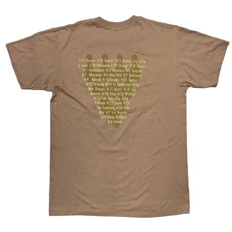 FOO FIGHTERS 1996 BIG ME CONCERT BEIGE ANVIL LARGE 5908
