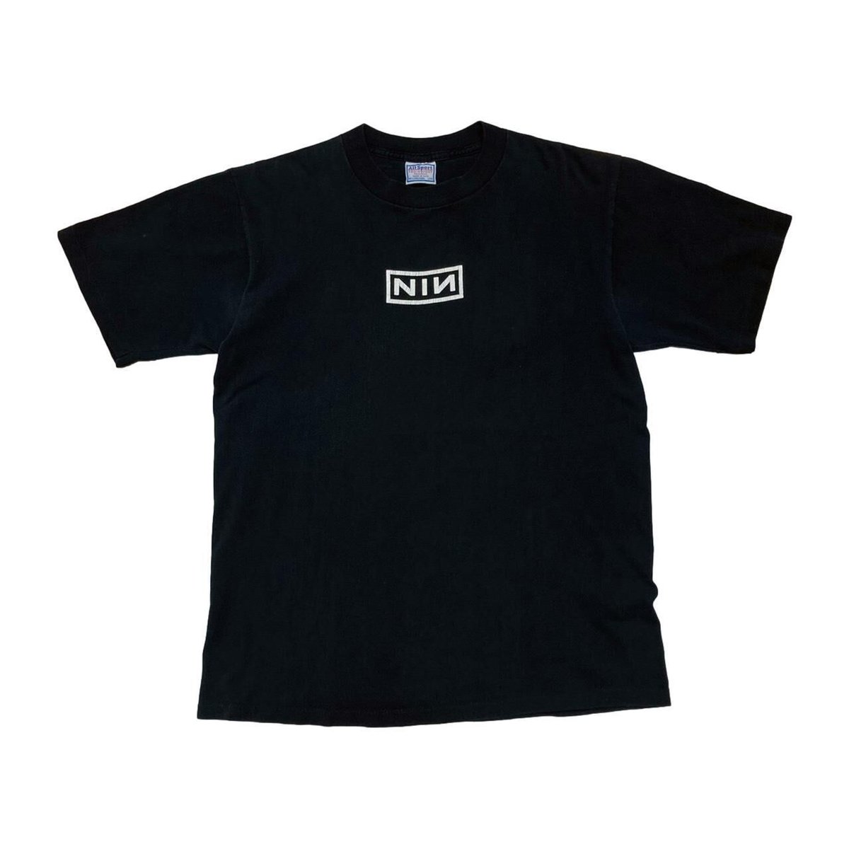NINE INCH NAILS 90's NIN BOX LOGO TEE ALL SPORT