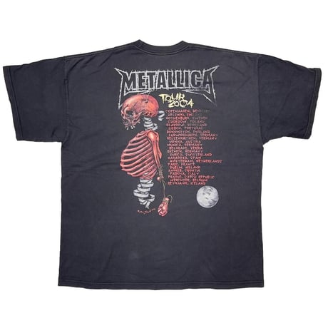 METALLICA PUSHEAD TOUR 2004 FITS XL 6939
