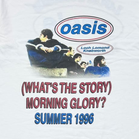 oasis WHAT'S THE STORY BOOTLEG WHITE XL 2461