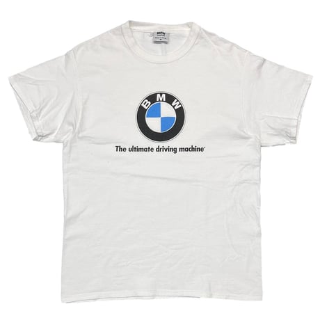 BMW EMBLEM THE ULTIMATE DRIVING MACHINE WHITE MEDIUM 2848